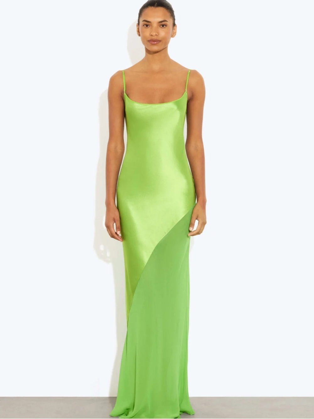 Rat & Boa Ruba Slip Dress in Green